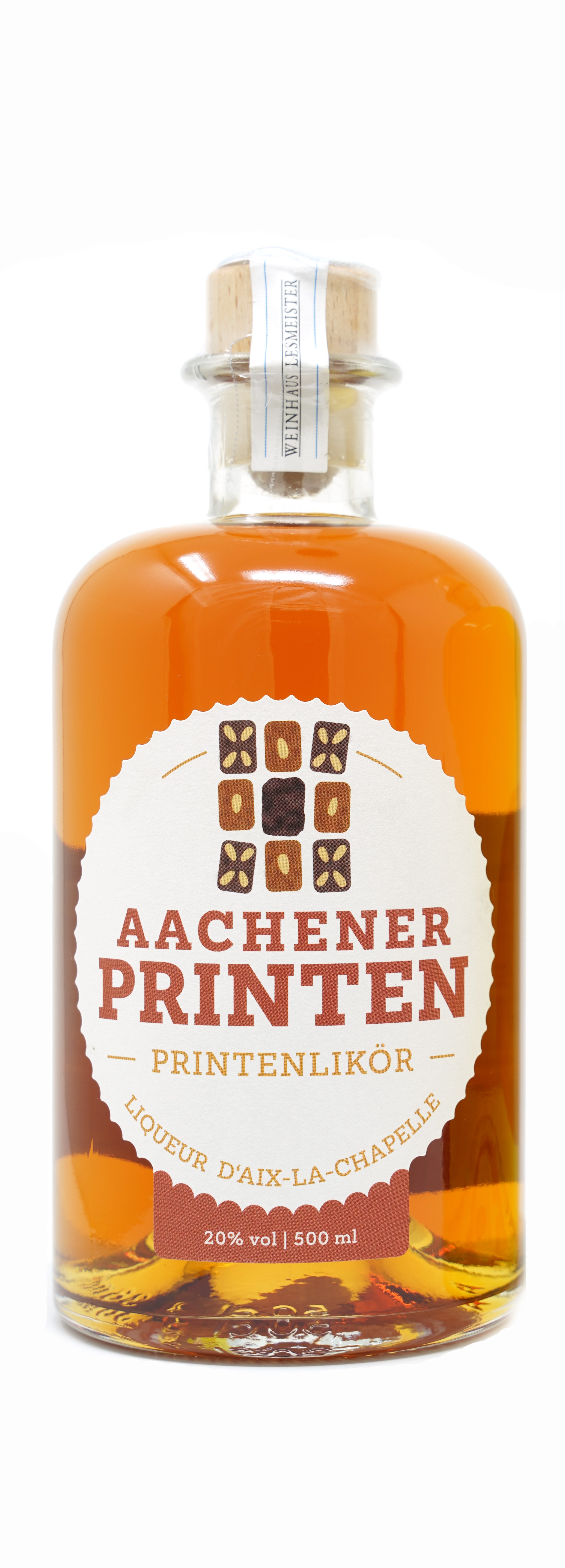 Aachener Printenlikör -Weinhaus Lesmeister- 0,5l - 20% vol