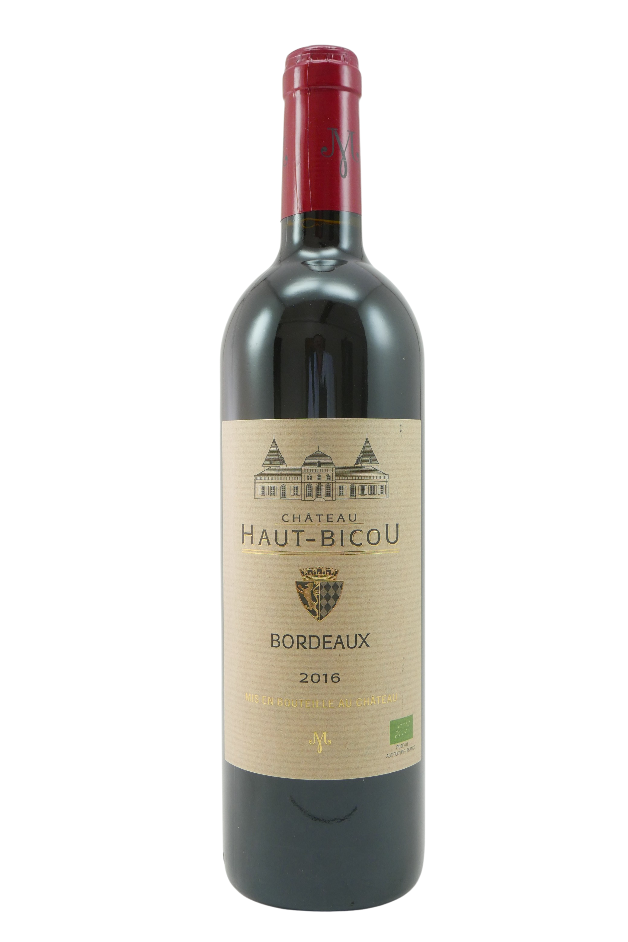 Bordeaux Chateau Haut-Bicou - Frankreich - Rotwein trocken - 0,75l - 14% vol.