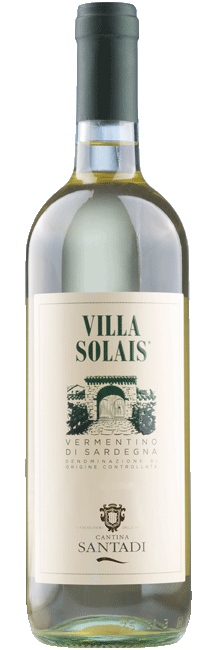 Villa Solais Vermentino - Sardinien - Weißwein trocken - 0,75l - 12,5% vol.