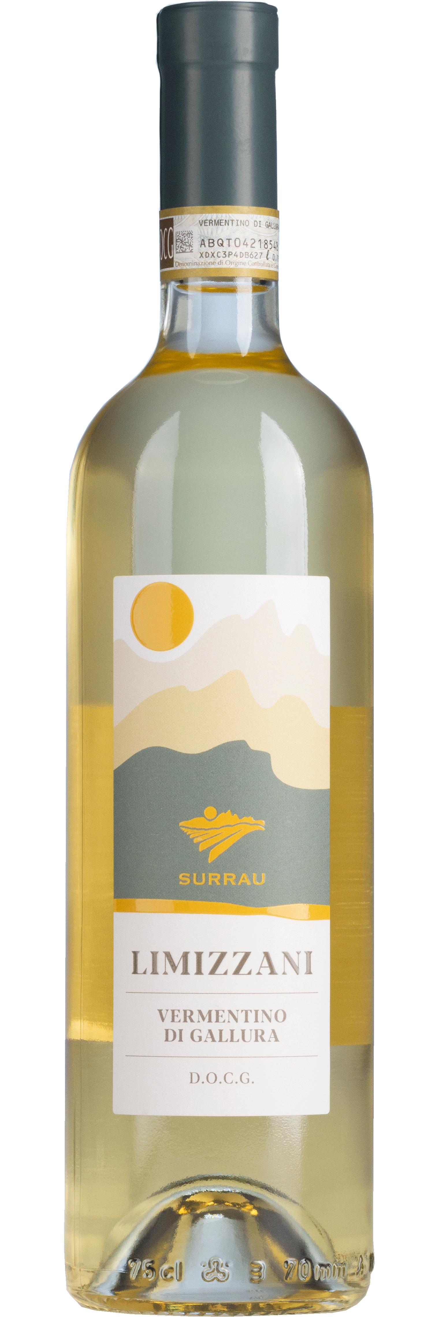 Vermentino di Gallura Limizzani -  Sardinien - Weißwein trocken - 0,75l - 13,5% vol.