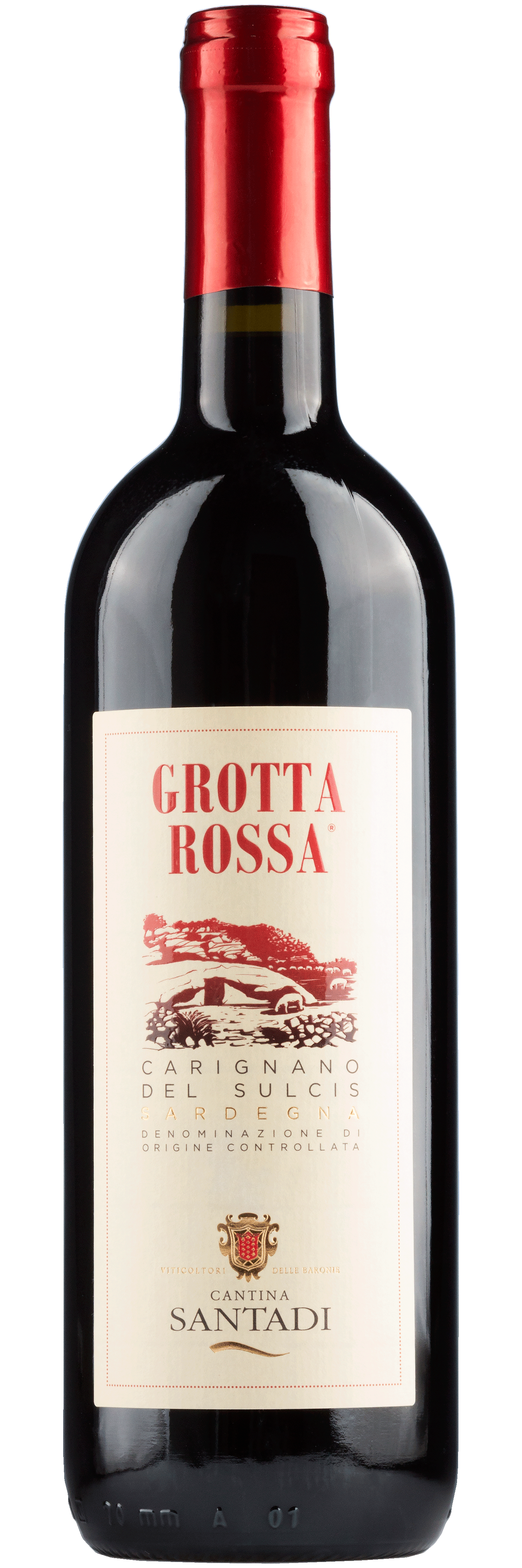 Grotta Rossa Italien - Rotwein trocken - 0,75l - 14% vol