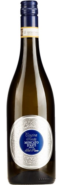 Moscato D´Asti Cascina Fonda - Piemont - Weißwein lieblich 0,75l - 5 %vol.