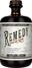 Rum Remedy Spiced -Spirituose auf Rumbasis - 0,7l - 41,5% vol.