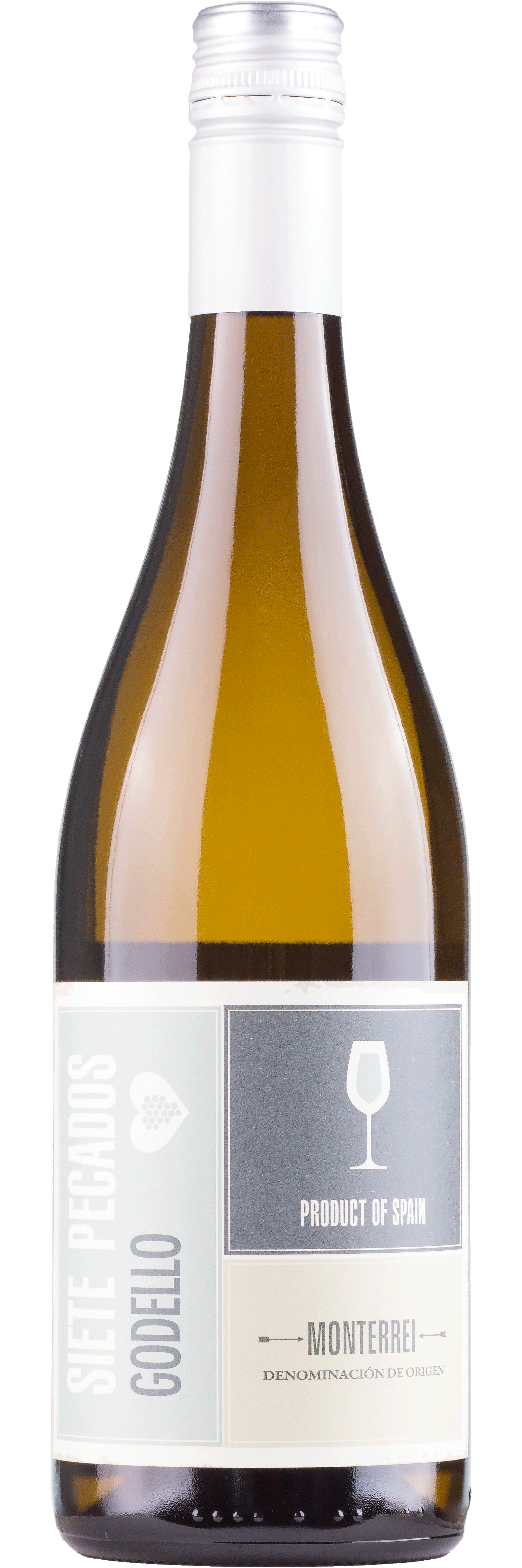 Siete Pecados Godello - Monterrei - Weißwein trocken - 0,75l - 13% vol.
